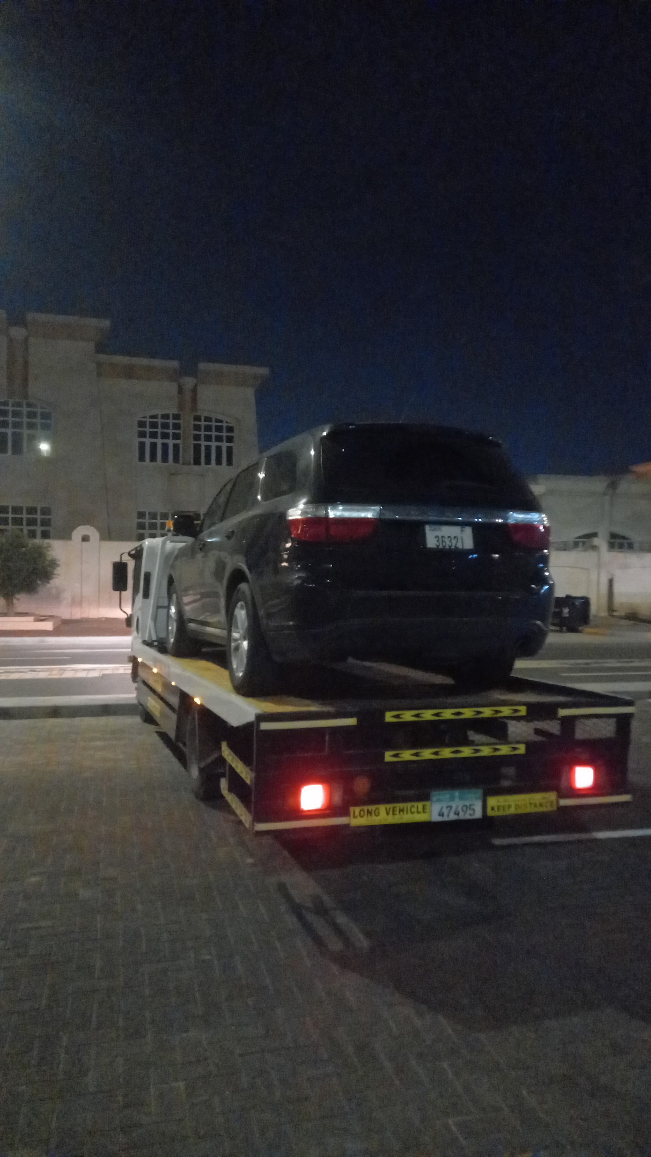 Towing operation UAE